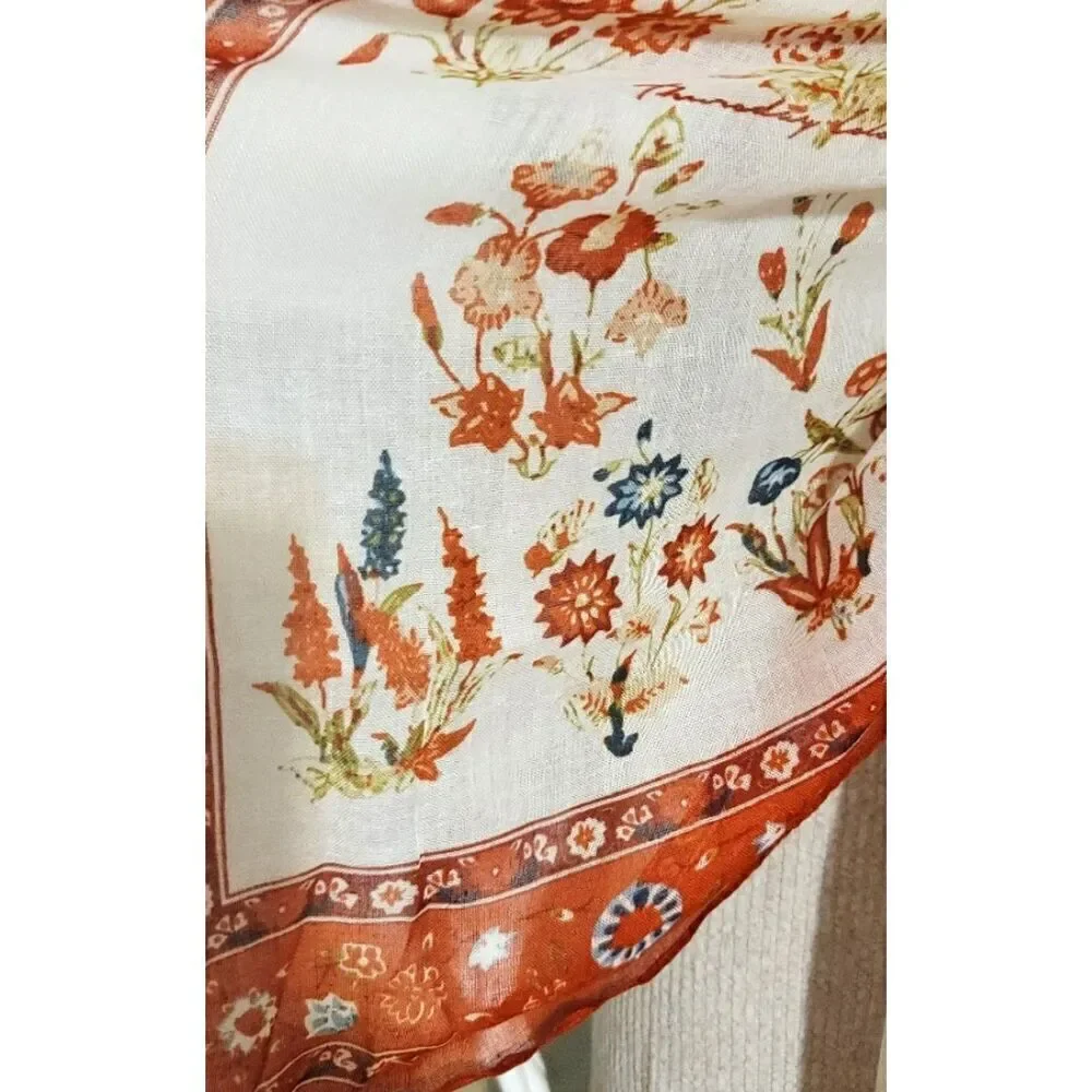 NWT - Beautiful Floral LuLu Wrap Scarf